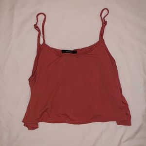 forever 21 cropped tank in burnt orange